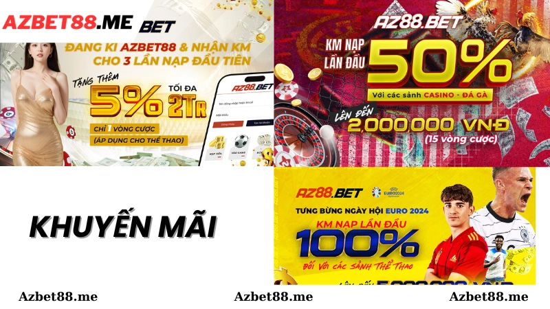 Khuyến mãi tại Azbet88